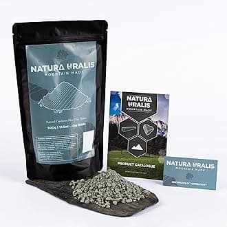 Natura Uralis Cambrian Blue Clay Flakes | 17.5oz of Natural Blue Clay, Blue-G...