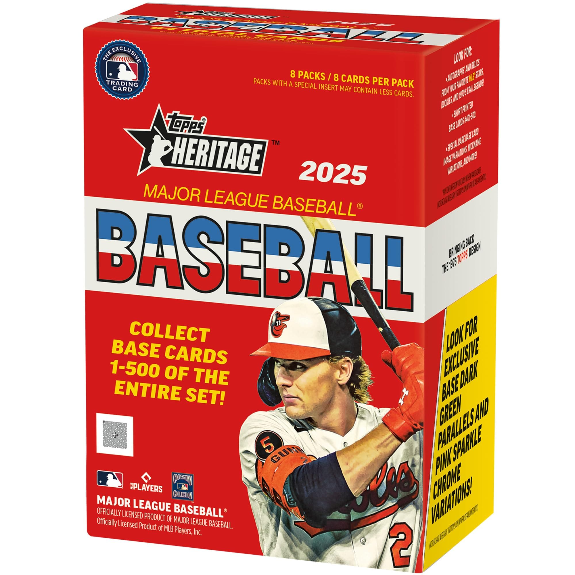 2025 Heritage Baseball - Value Box