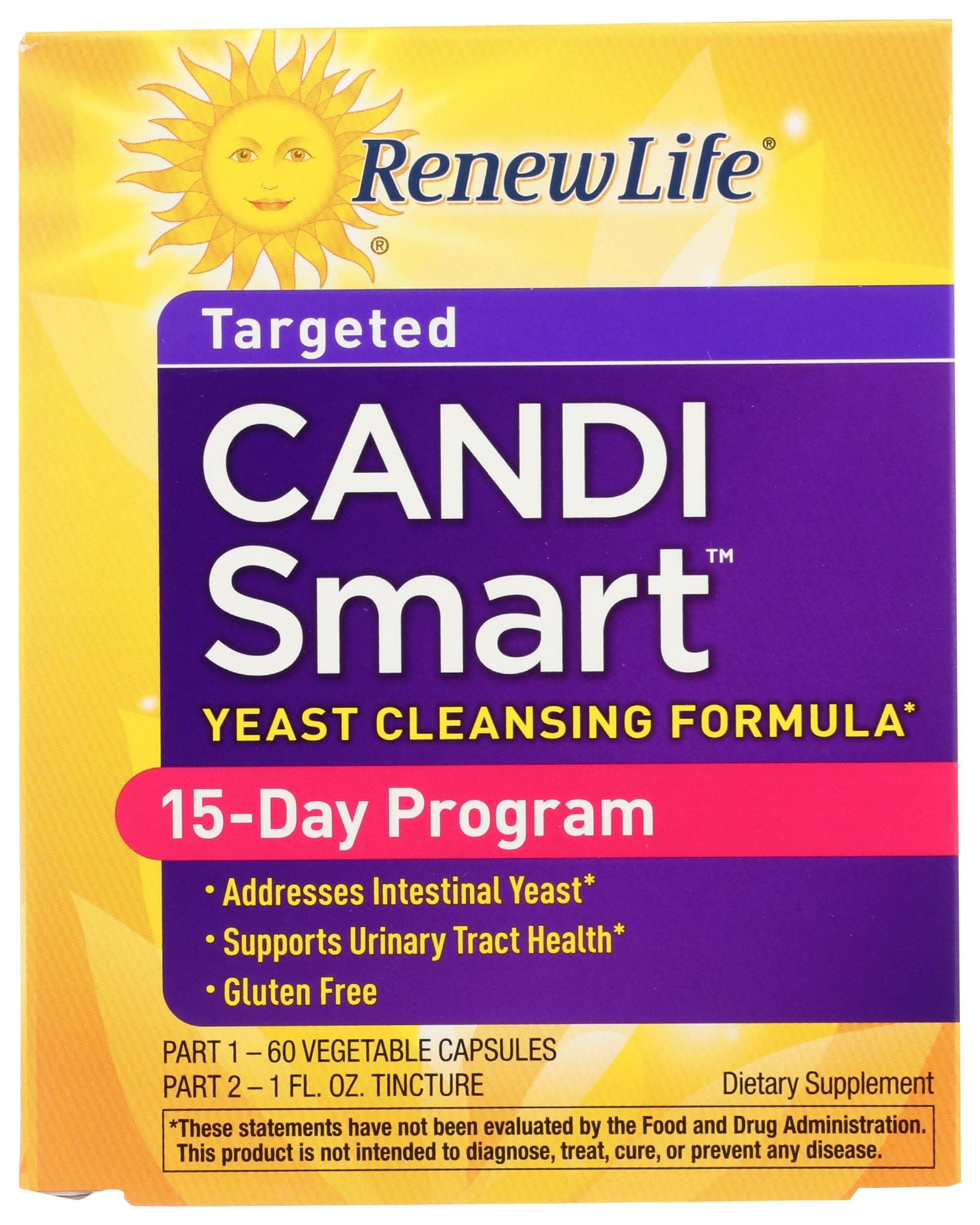CandiSmart 15-Day Yeast Cleansing Program, 218 g