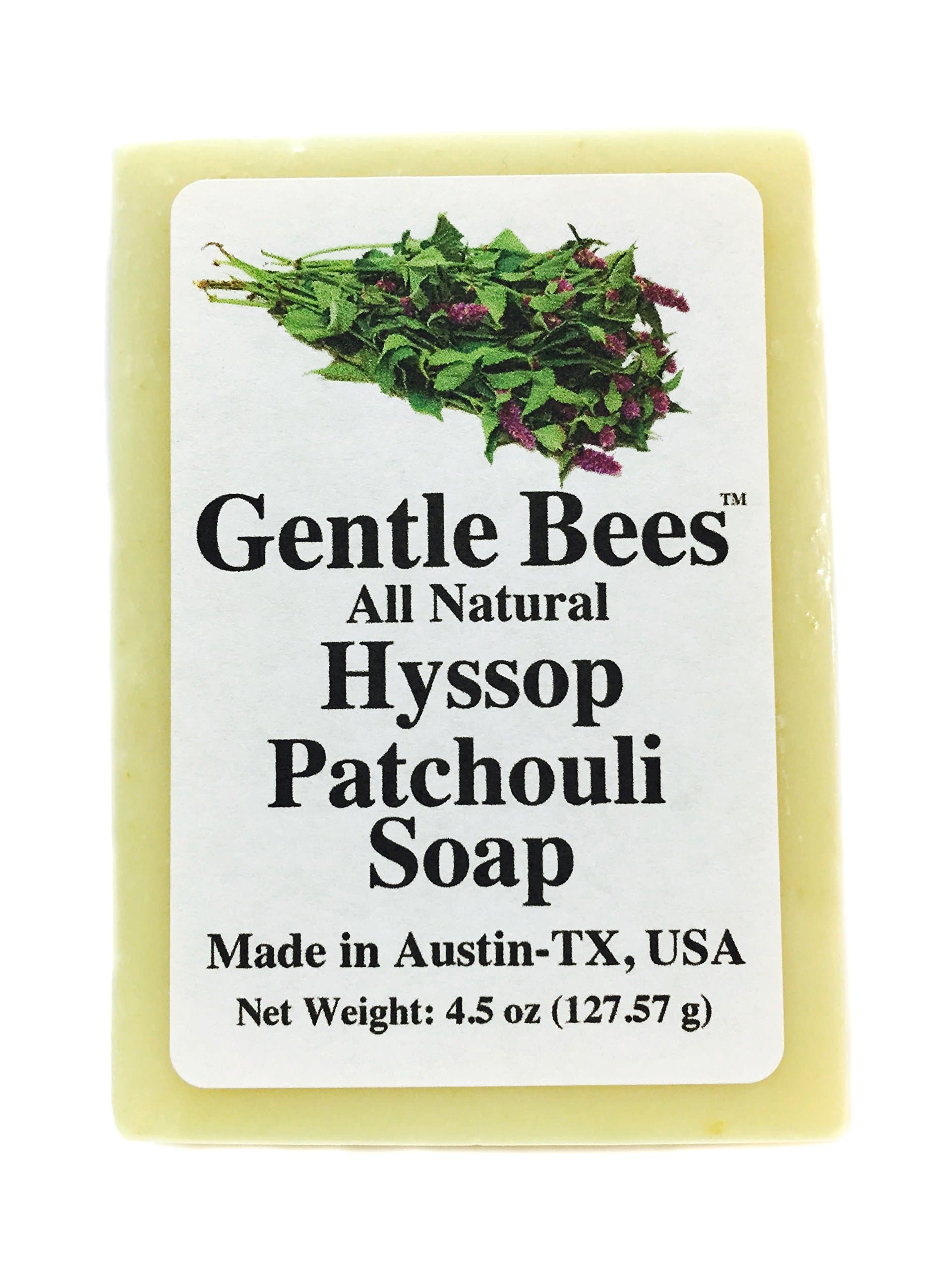 Gentle Bees Hyssop Patchouli Soap