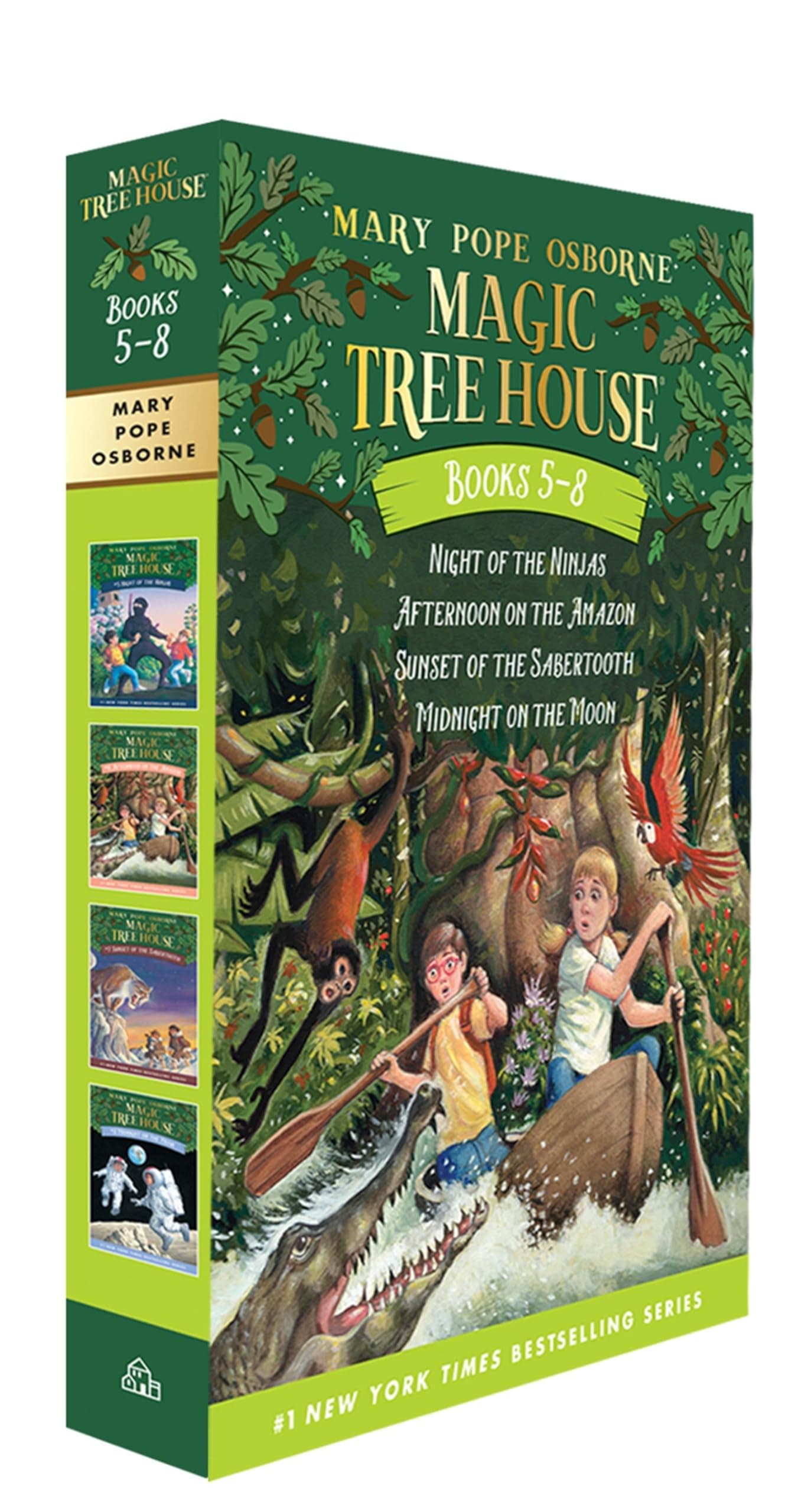 Magic Tree House Boxed Set, Books 5-8: Night of the Ninjas, Afternoon on the ...