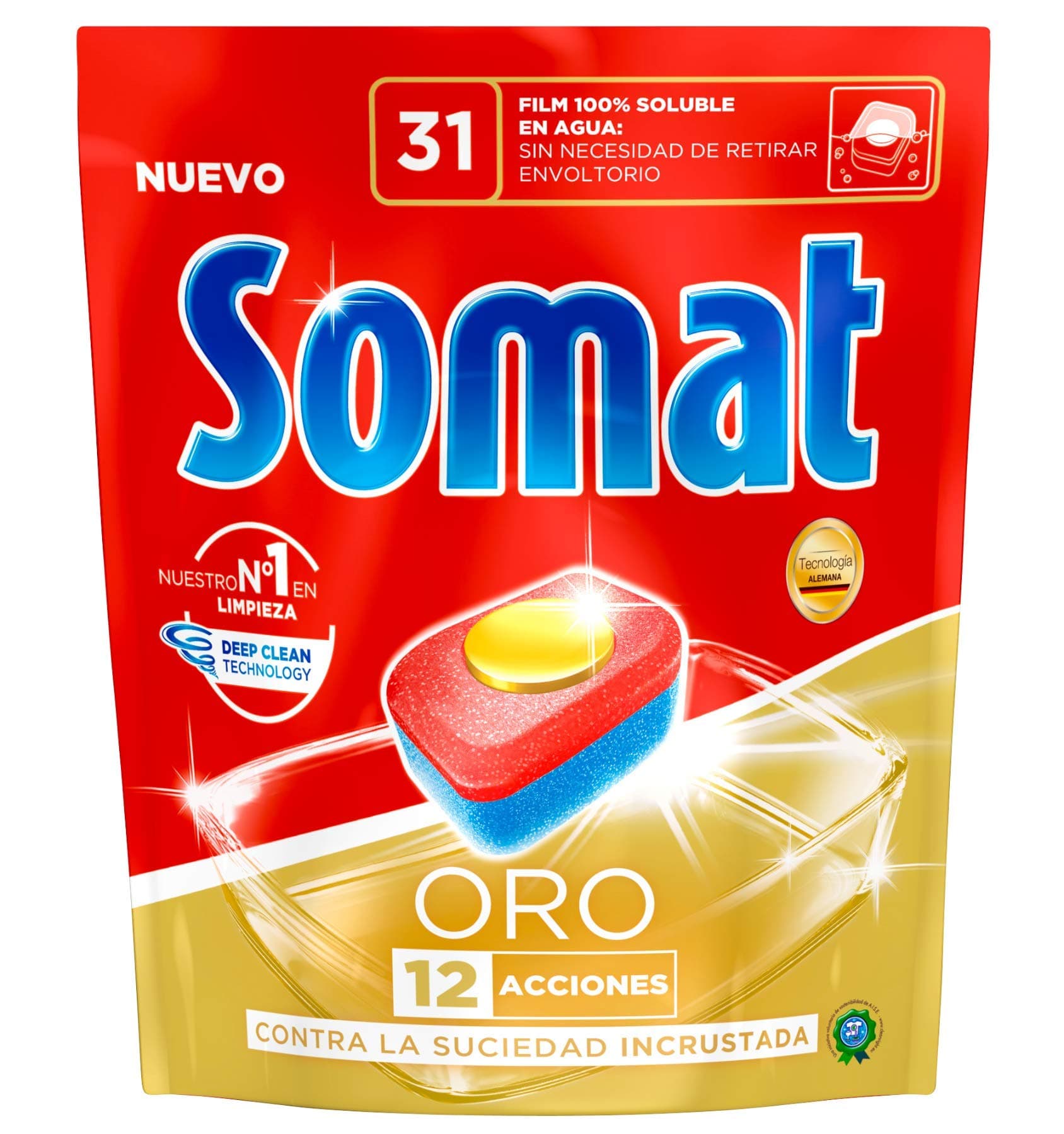 Somat Dishwasher Tablets: 31 Tablets