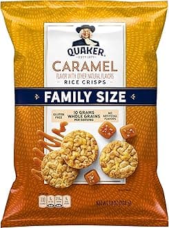 Rice Crisps Caramel, 9.8 Oz