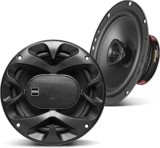 BOSS Audio Systems CH6520B 6.5 Inch Car Door Speakers - 250 Watts Max (Pair), Coaxial, 2 Way, Full Range, 4 Ohms, Sold in Pairs, Bocinas para Carro