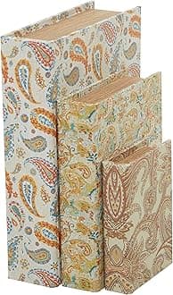 Traditional Multi Colored Canvas Box Set