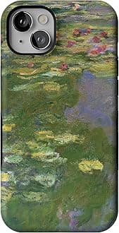 Casely iPhone 14 Case | Monet’s Water Lilies | The Met Museum Collection | Compatible with MagSafe | Bold Protective Design