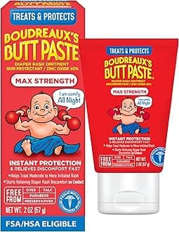 Boudreaux's Butt Paste Maximum Strength Diaper Cream - 2oz