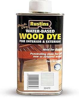 Rustins Wood Dye White 250ml
