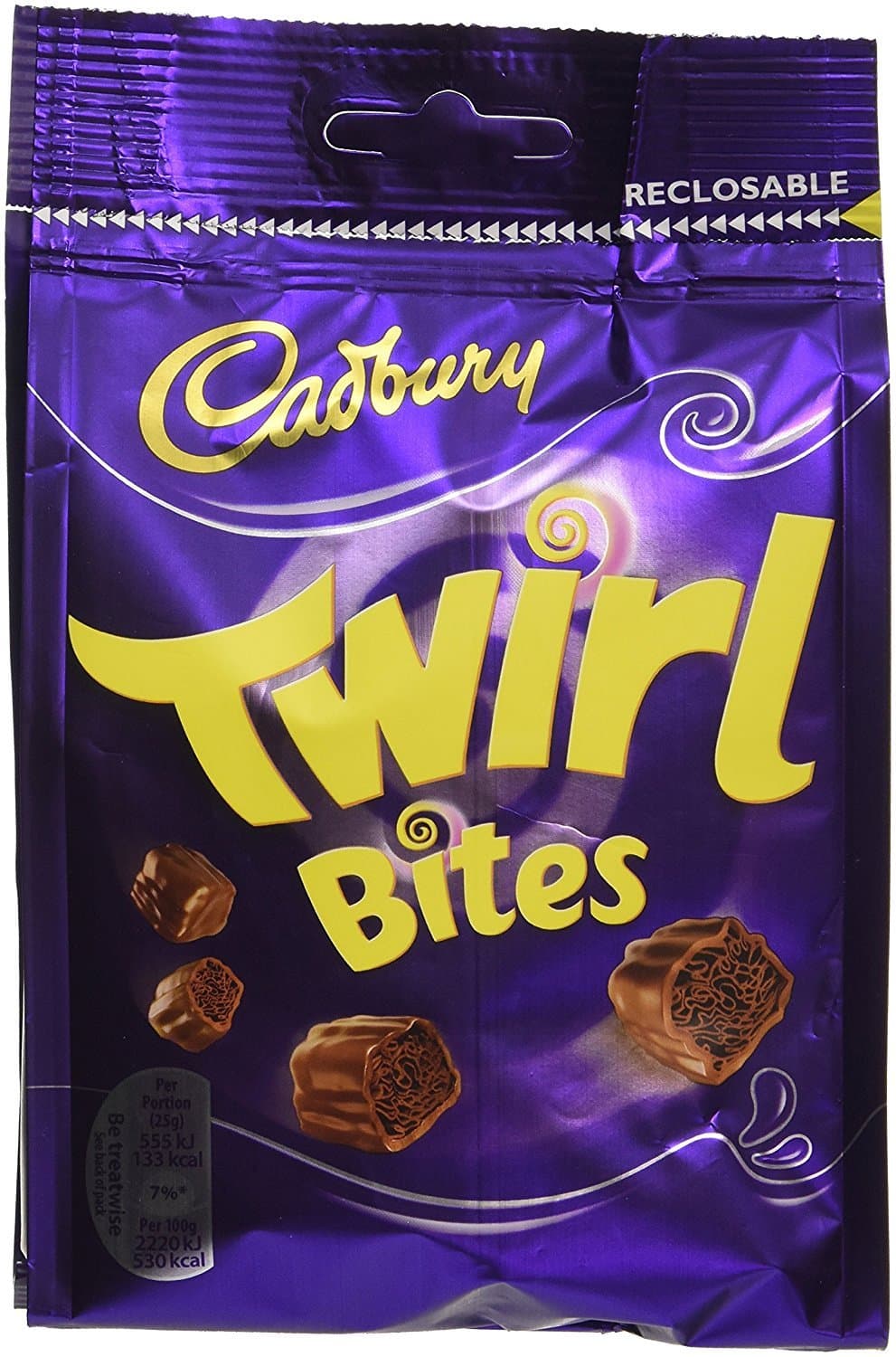 Cadbury Twirl Bites Pch, 109 g