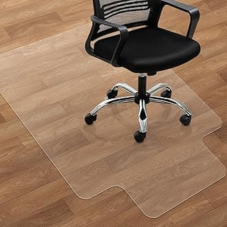 SHAREWIN Office Chair Mat for Hardwood Floors - 36"x47" Desk Chair Mats Home Floor Protector Heavy Duty - Easy Clean