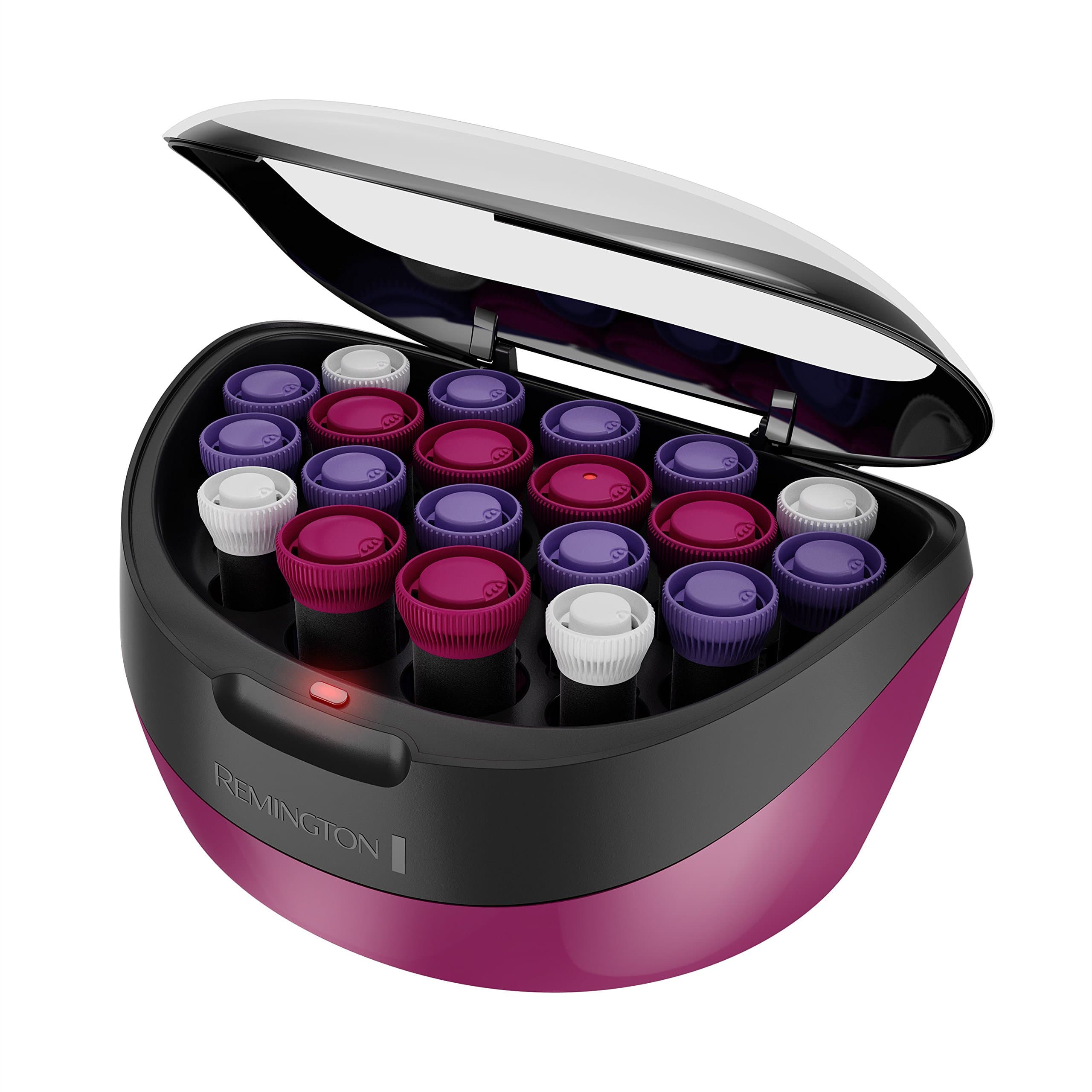 Ionic Heated Rollers H5600 | 20-Piece Set with 3 Roller Sizes (Small, Medium, Large) | Wax Core Technology for Fast, Long-Lasting Curls | Ionic Conditioning for Frizz-Free, Shiny Hair | Cool Touch Ends & Velvet Coating for Comfortable, Snag-Free Styling