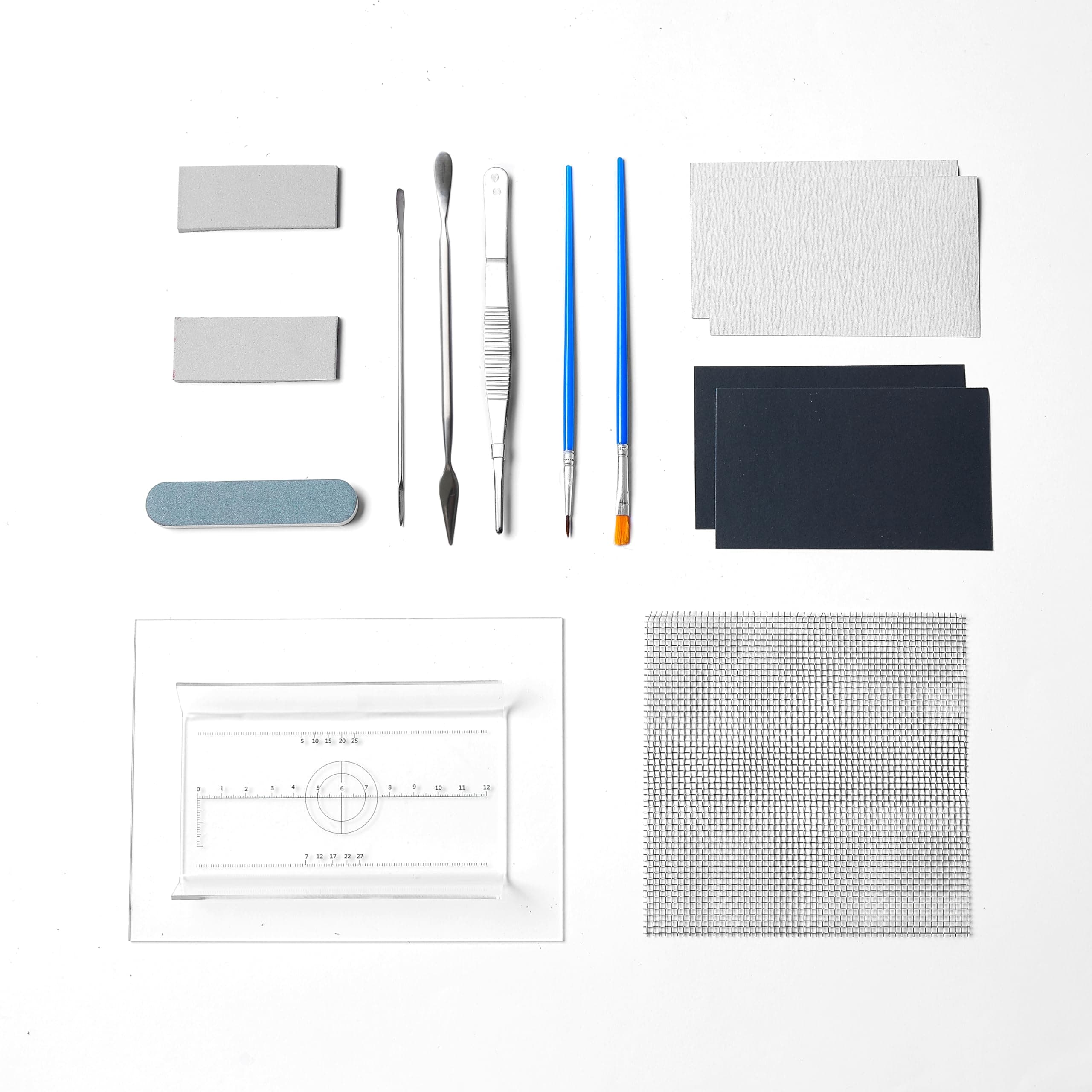 We Make Hope 15PCS Silver Clay DIY Tool Kit, Precious Metal Clay Essentials Starter Kit