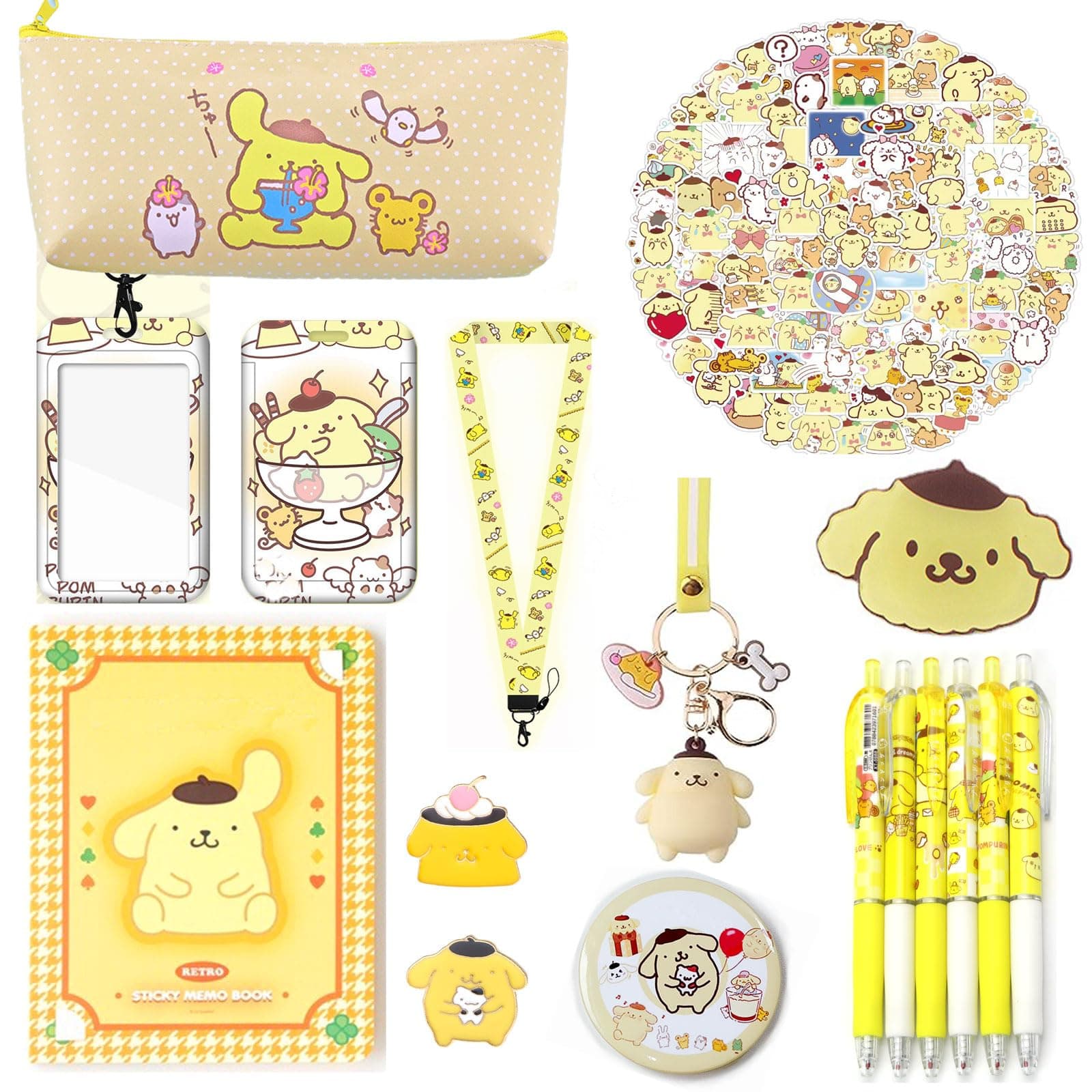 Pompompurin School Supplies Set