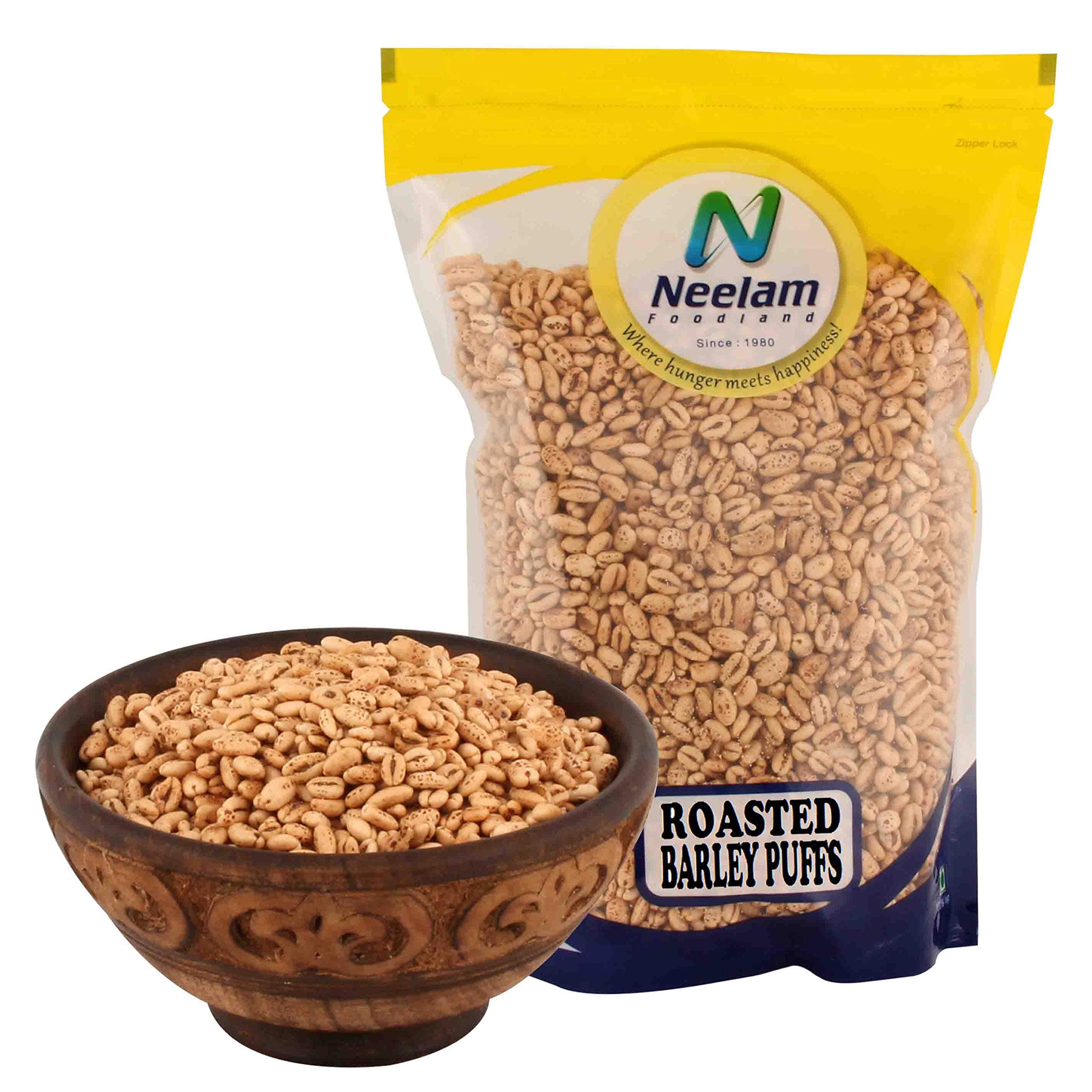Neelam Foodland Roasted Barley Puffs (200 GM)