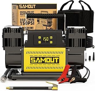 SAMOUT Off-Road Air Compressor Digital 12.3CFM 150PSI, SMAC35ST