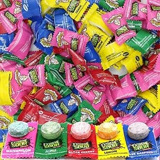 GroceriesRUS Warheads Extreme Sour Hard Candy - Assorted Flavors - Bulk various Sizes (250g)