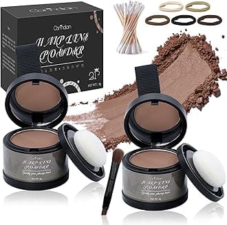 2 Pack Hairline Powder for Women and Men, Used to Root Touch Up Hair Color, Thinning and Gray Hair Coverage and Bald Spots Coverage, Auburn