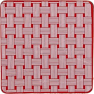Pot Grabber Set of 2, 7 Inch, Cherry/White Woven