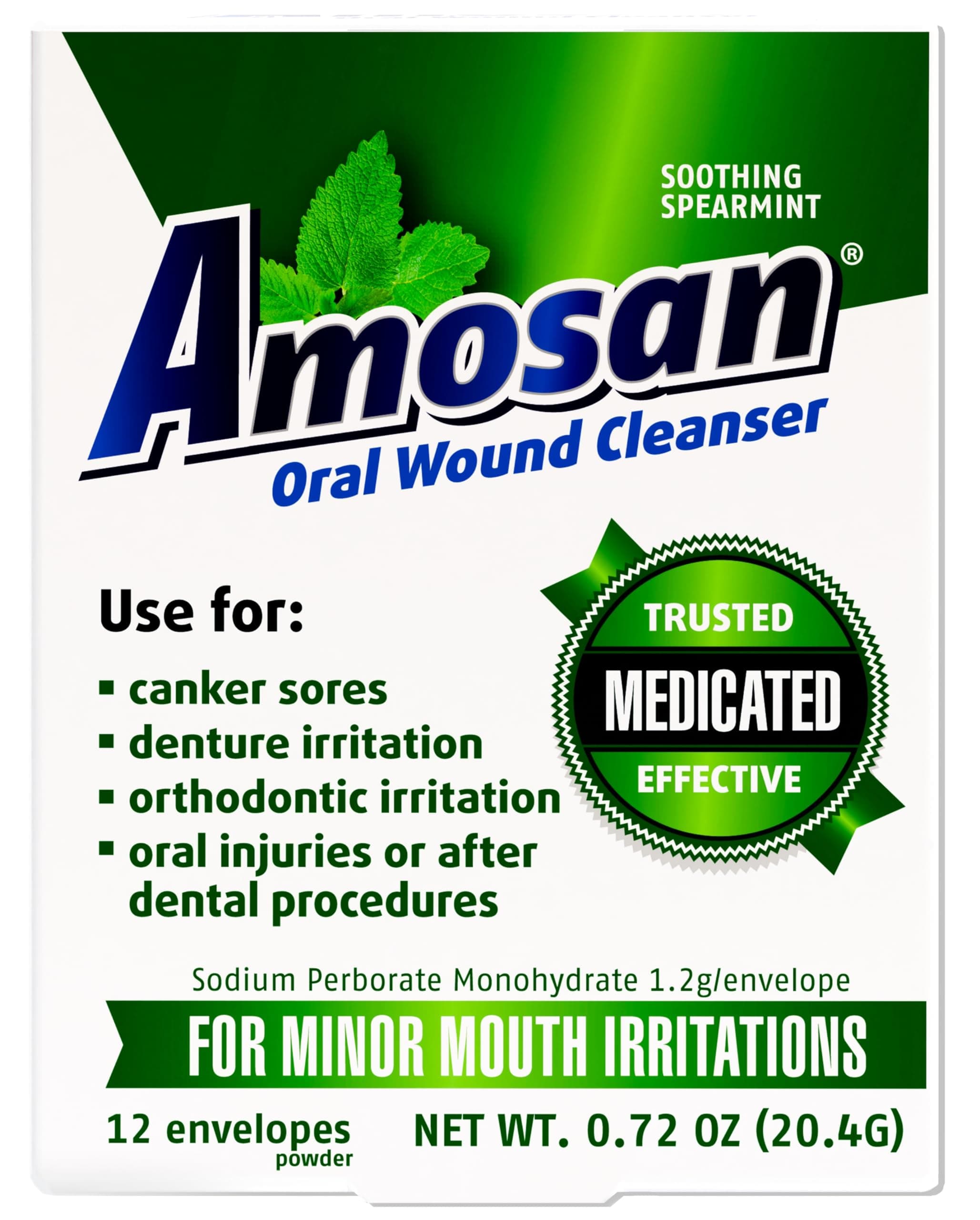 Oral Wound Cleanser - Spearmint