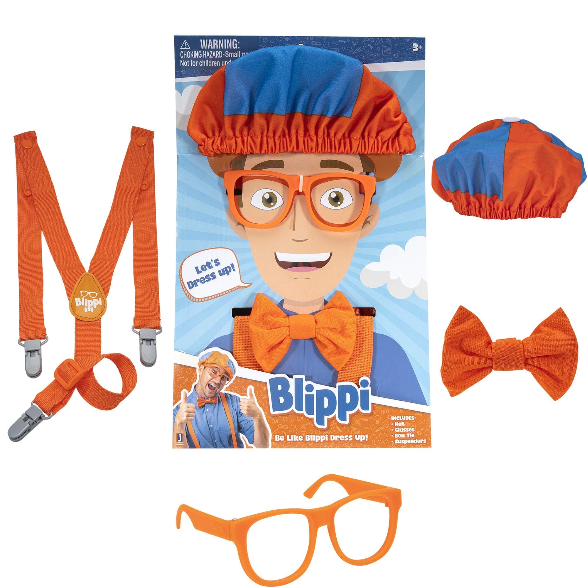 Blippi Polyester Dress Up (Orange)