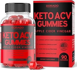 Keto ACV Gummies Advanced Weight Loss (1000mg) Gummy for Weight Loss - Support Healthy Digestion & Metabolism - Advanced Gummies - Delicious Apple Flavor - 1000mg (90 Count)