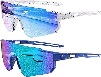 Yogo Vision Kids Sports Sunglasses Youth Lightweight Baseball Sun Glasses UV400 Protection Sport Frame Shades for Boys Girls