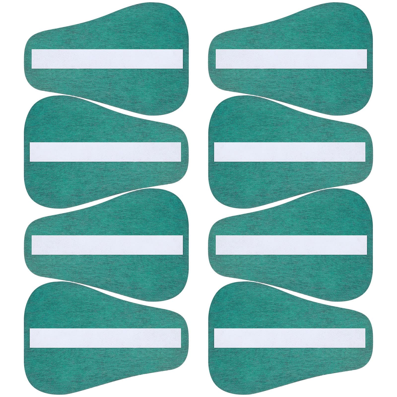 Jutom 8 Pieces Flatulence Deodorizer High Absorption Flatulence Pad Charcoal Pads Flatulence Filtering Flatulence Filters to Absorb Gas Odor Unpleasant Smells (Green)