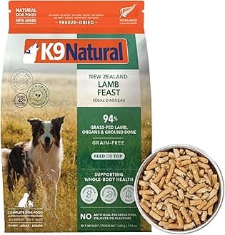 Canine Natural Freeze Dried Pet Food 1.1-Pound Lamb
