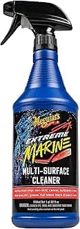 Meguiar’s Extreme Marine Multi-Surface Cleaner M180332 - Pro Multi-Surface Cleaner for RV and Marine Detailing, Removes Dirt Grime & Stains from Vinyl, Gel Coat, Non Skid, Carpet and More, 32 Oz Spray