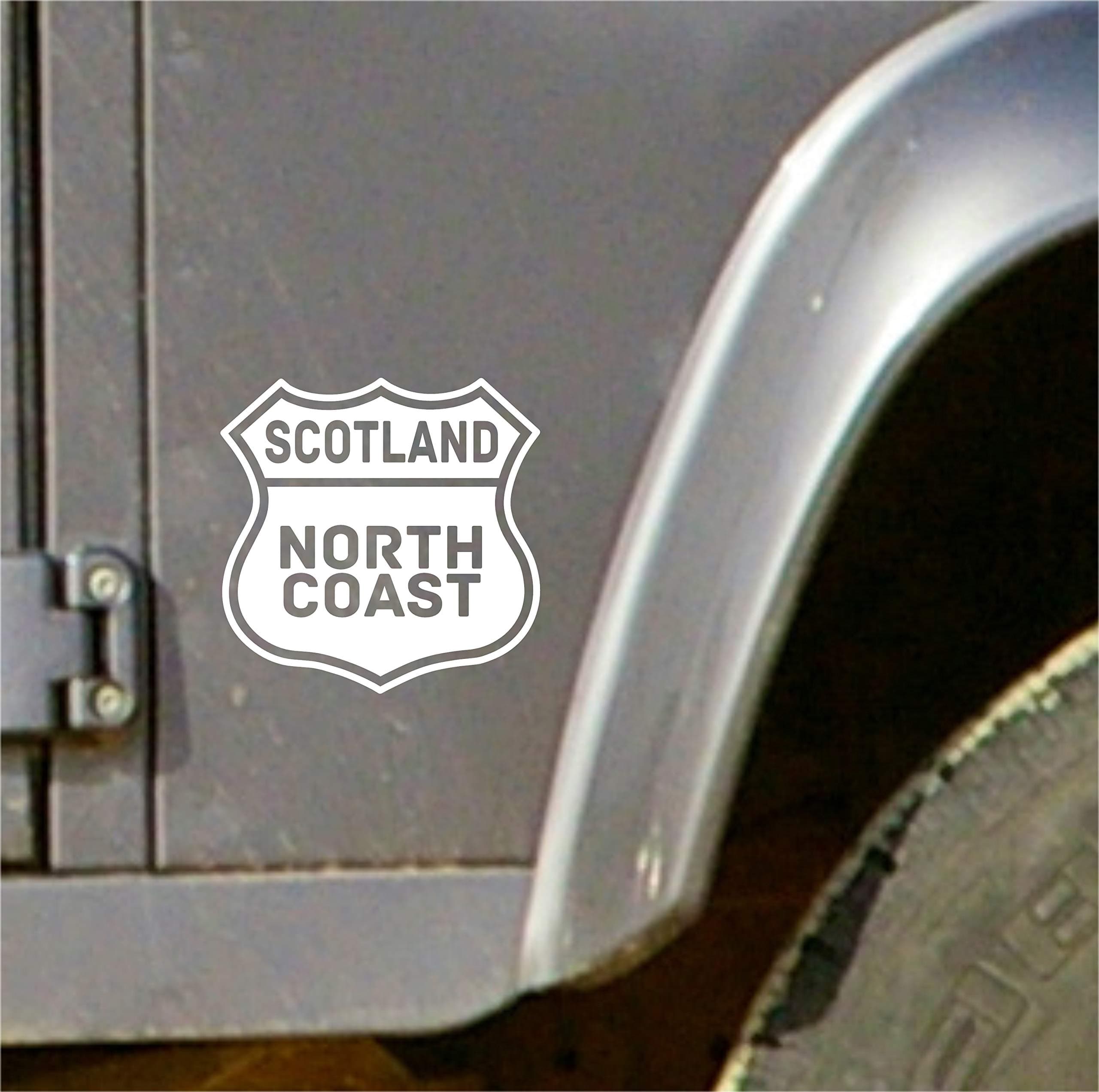 Route North Coast Shield Decal Sticker