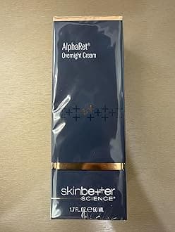 SkinBetter AlphaRet Overnight Cream - Anti-Aging, Lines, Wrinkles, Uneven Tone And Texture 1.7 oz 50 ml