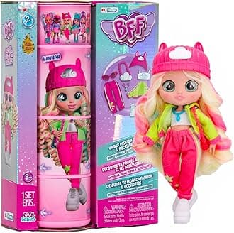 BFF by Cry Babies Doll Hanna 8-Inch