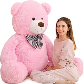 pink teddy bear 55 inhes