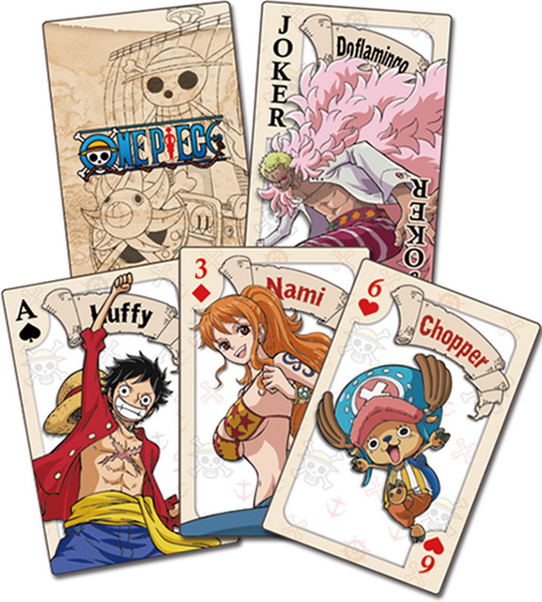 One Piece- Punk Hazard Group Playing Cards