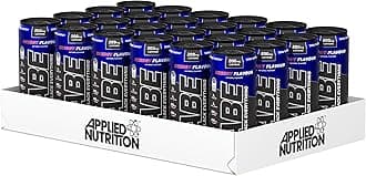 ABE Pre Workout Cans - All Black Everything Energy + Performance Drink, ABE Carbonated Beverage Sugar Free with Caffeine (Pack of 24 Cans x 330ml) (Energy Flavour)