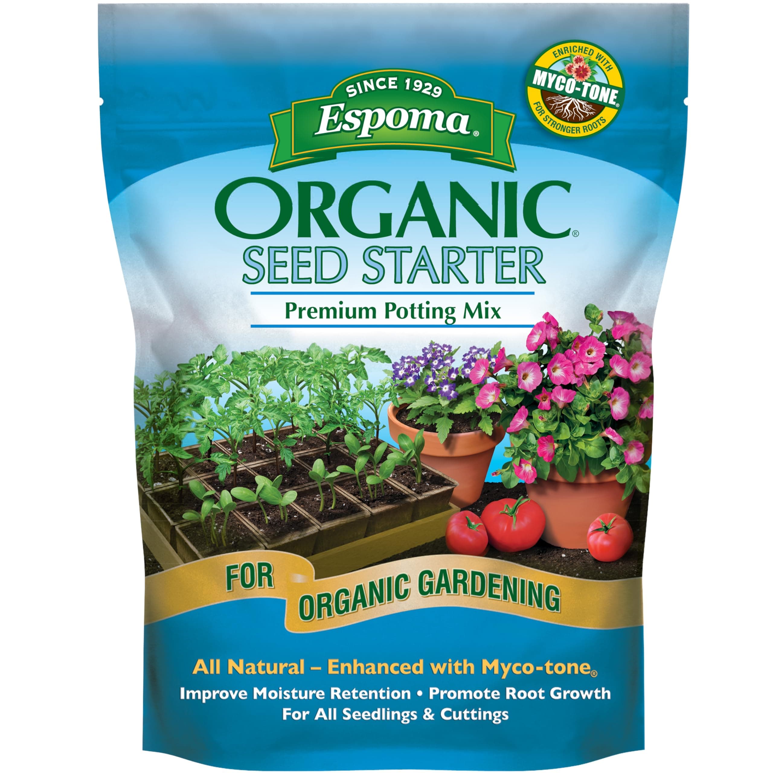 Espoma SS8 8-Quart Organic Seed Starter