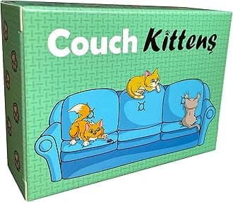The Dusty Tophat Couch Kittens Card Game- Quick and Easy 2 Player Game by Top Hat
