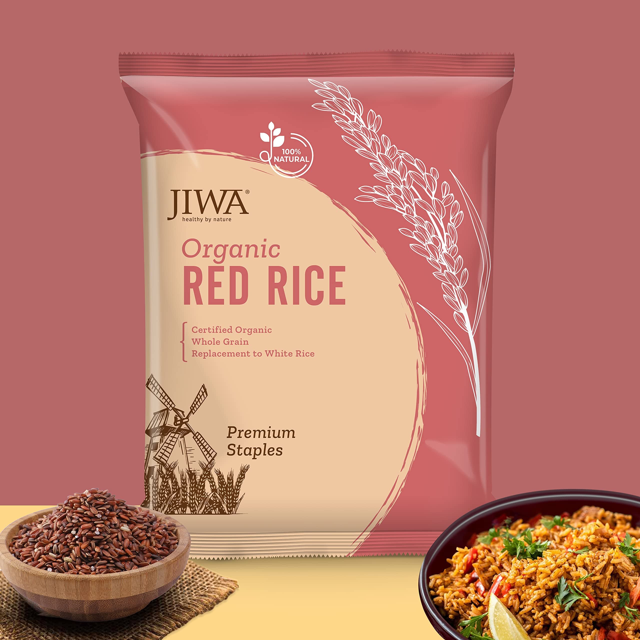 Jiwa Organic Red Rice