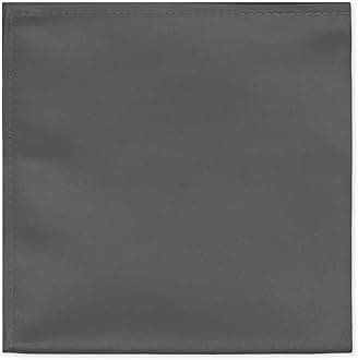 Jacob Alexander Men's Pocket Square Solid Color Handkerchief