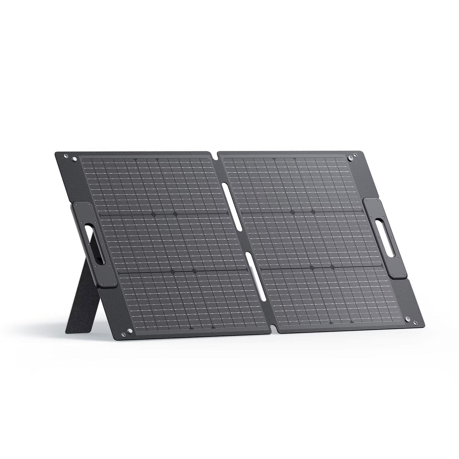 100W Solar Panel (2025 New) for Solar Generator EB3A AC2A AC50B AC70 AC180 AC200L Elite 200 V2 AC300 B300K Handsfree 1 & 2, Foldable Solar Charger with Adjustable Kickstands for RV, Camping