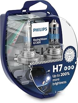 Philips 577928 RacingVision GT200 H7 car headlight bulb +200%, set of 2