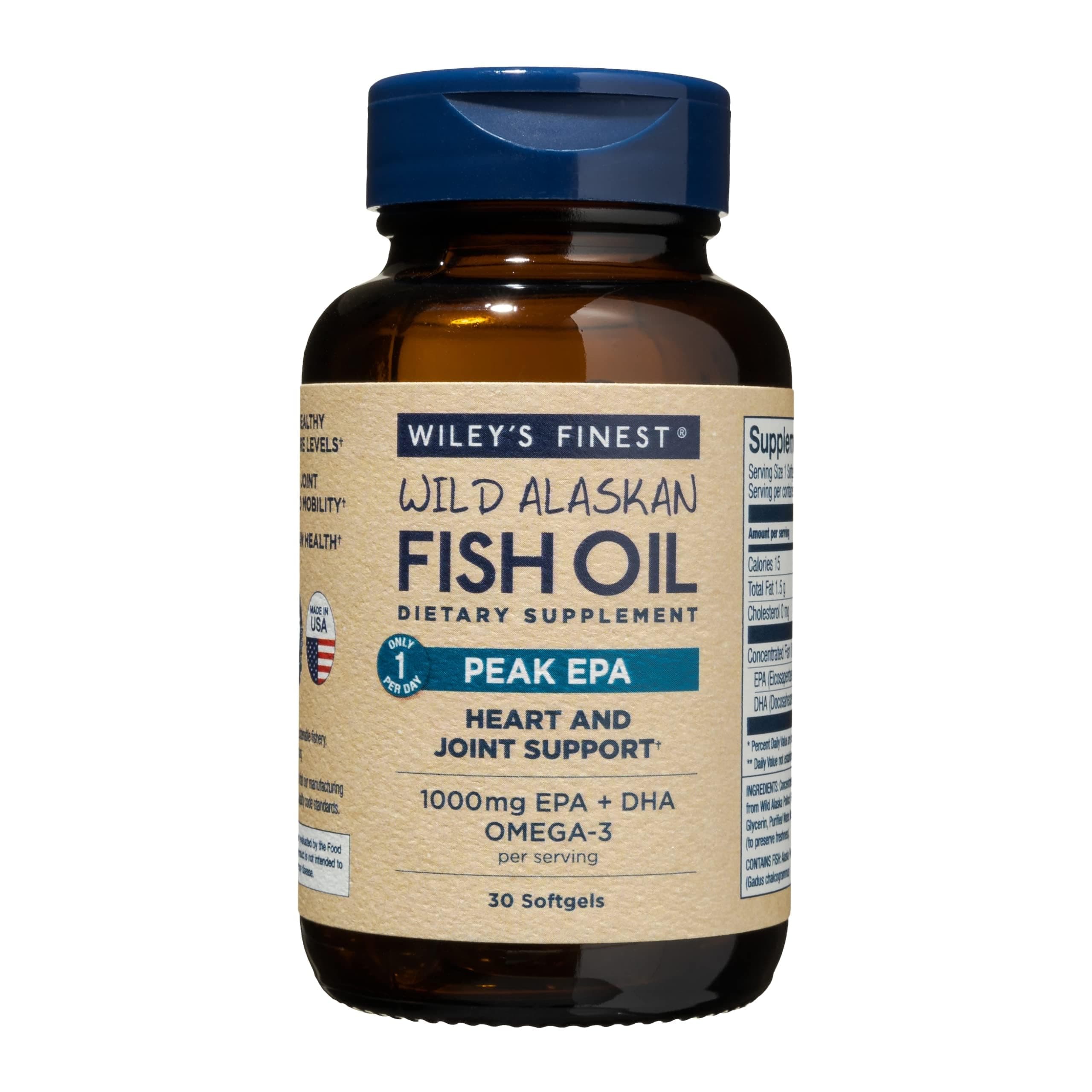 Wiley's Finest Peak Epa Softgels 30'S