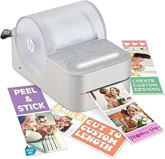 Sprocket Panorama Instant Color Label & Smartphone Photo Printer - Portable - Personalize Prints 2” x .5”- 9” on Zink Sticky-Back Photos - Create Photobooth Strips & Custom Designs in App - Grey