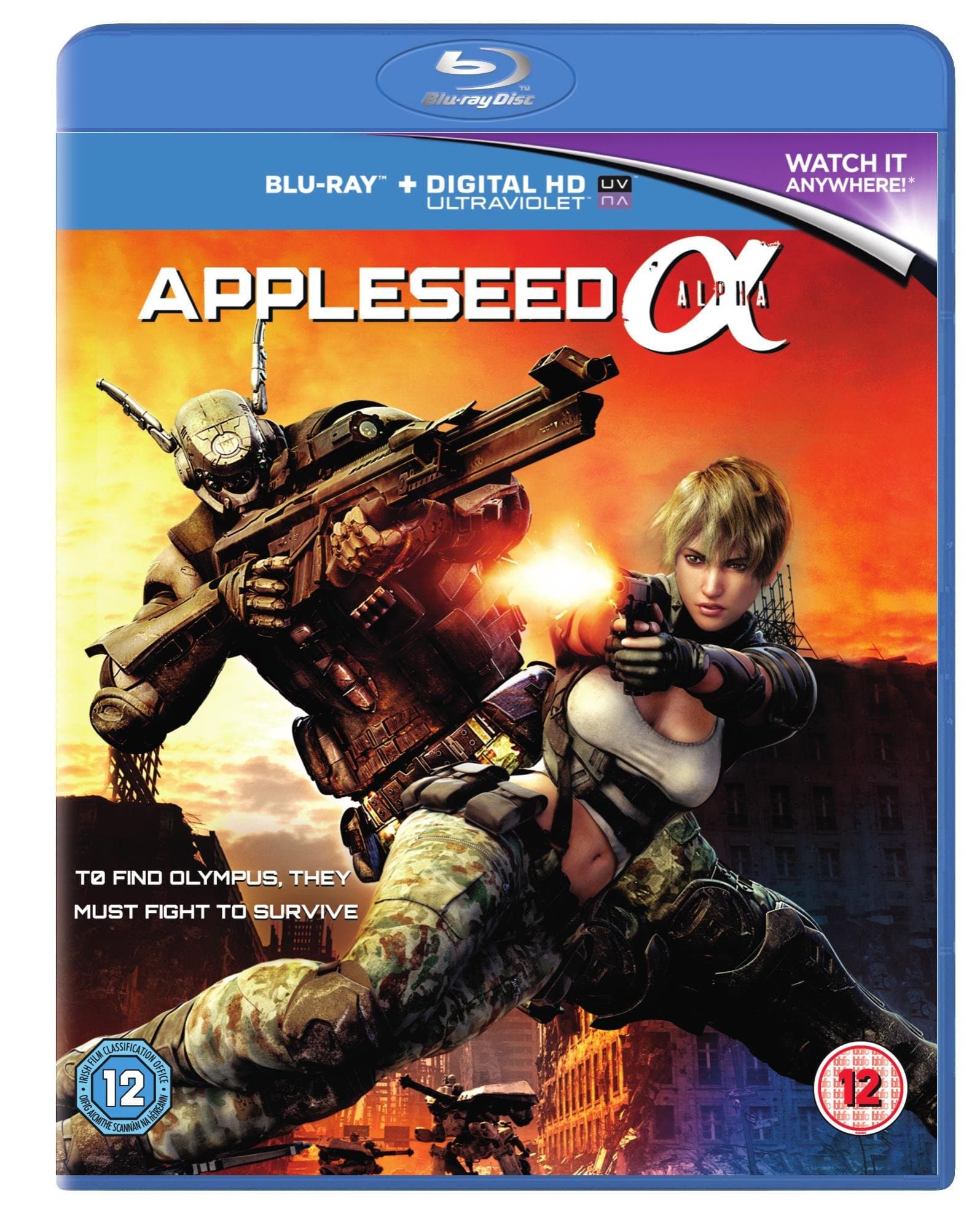 Appleseed: Alpha [Blu-ray] [Region B]