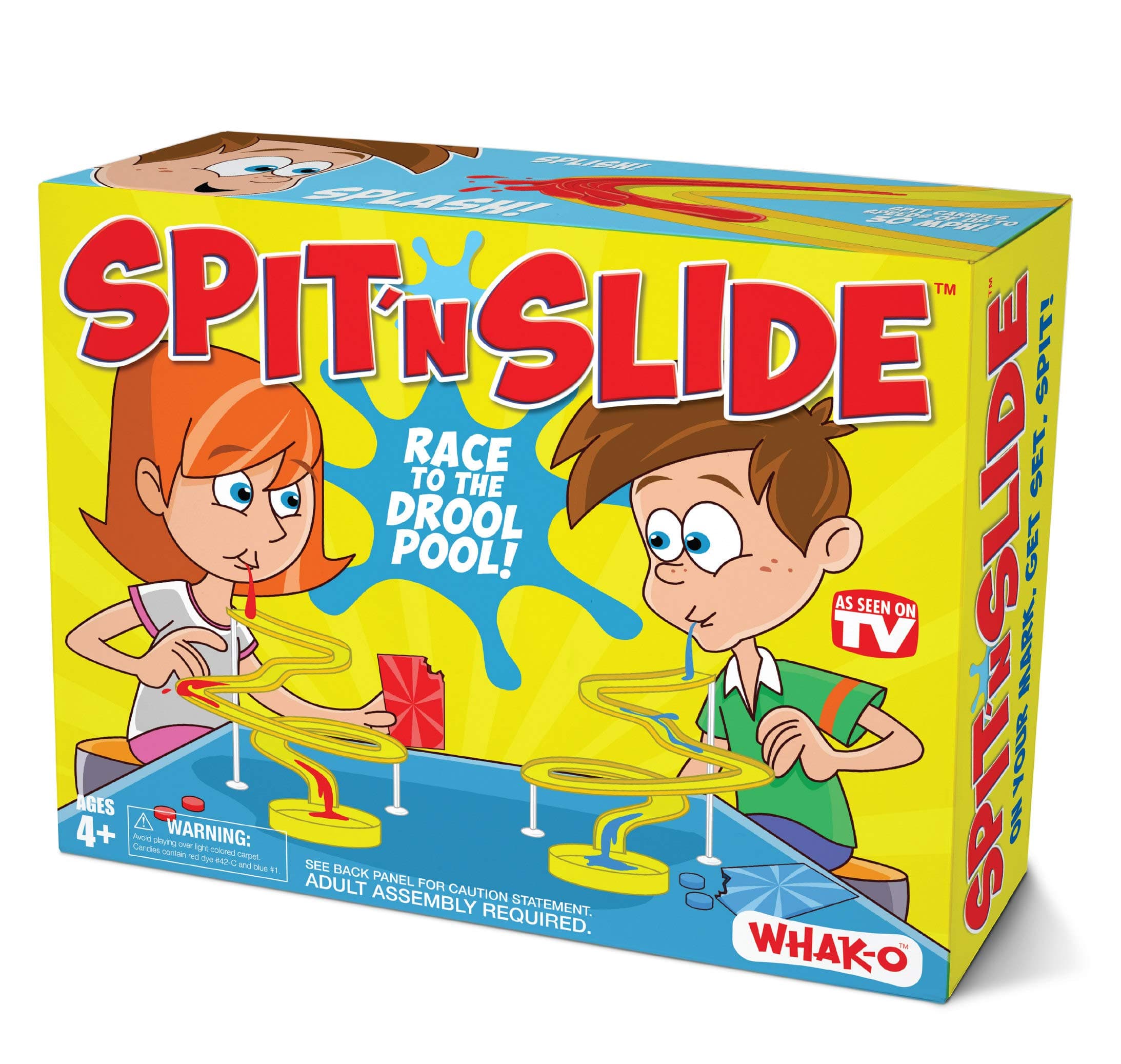 Prank Pack, Spit 'N Slide Prank Gift Box, Wrap Your Holiday Real Present in a Funny Authentic Prank-O Gag Present Box | Novelty Gifting Box for Pranksters