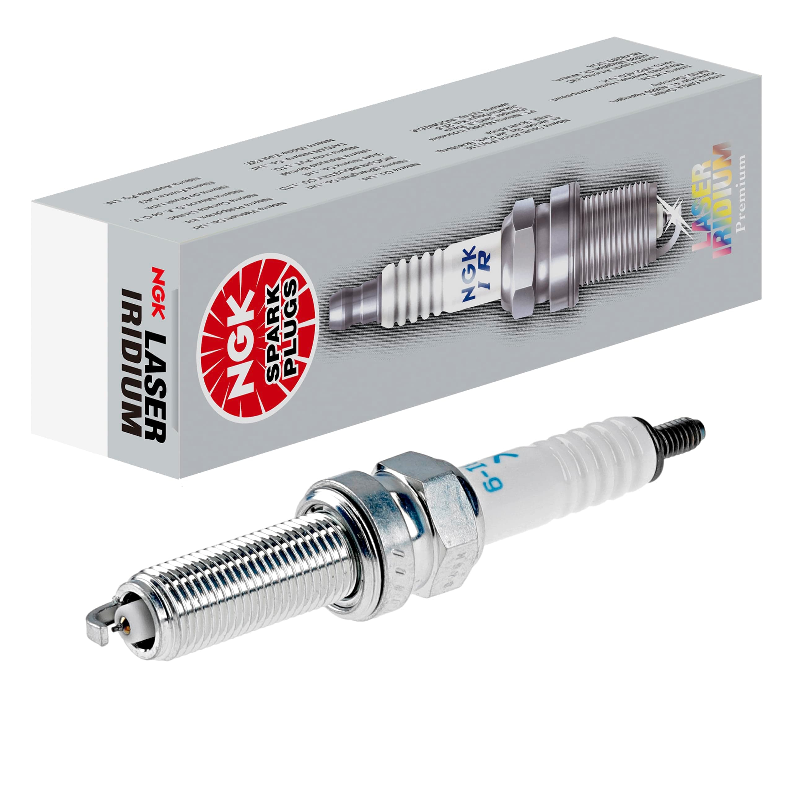 Spark Plug 91909 Central Electrode - Iridium & 1 Ground Electrode & with Flat Hold-Seal Key Opening: 16 mm