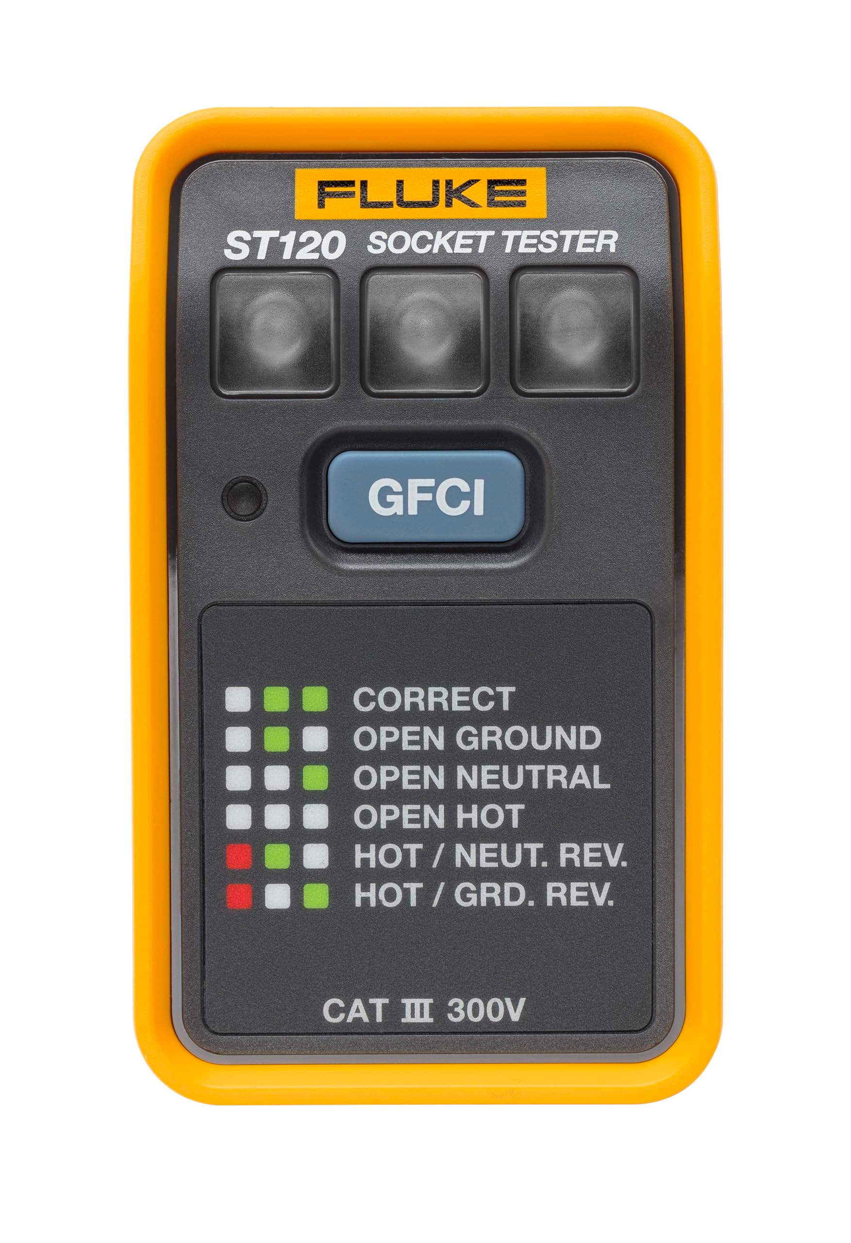 ST120 GFCI Socket Tester Without Beeper