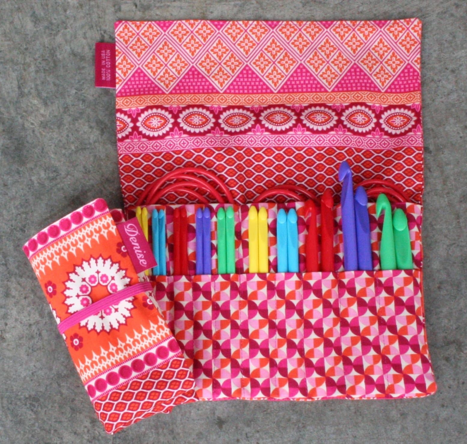 Denise2Go, Crochet for a Cure 2-Hook, Interchangeable Crochet kit - "Medallions"