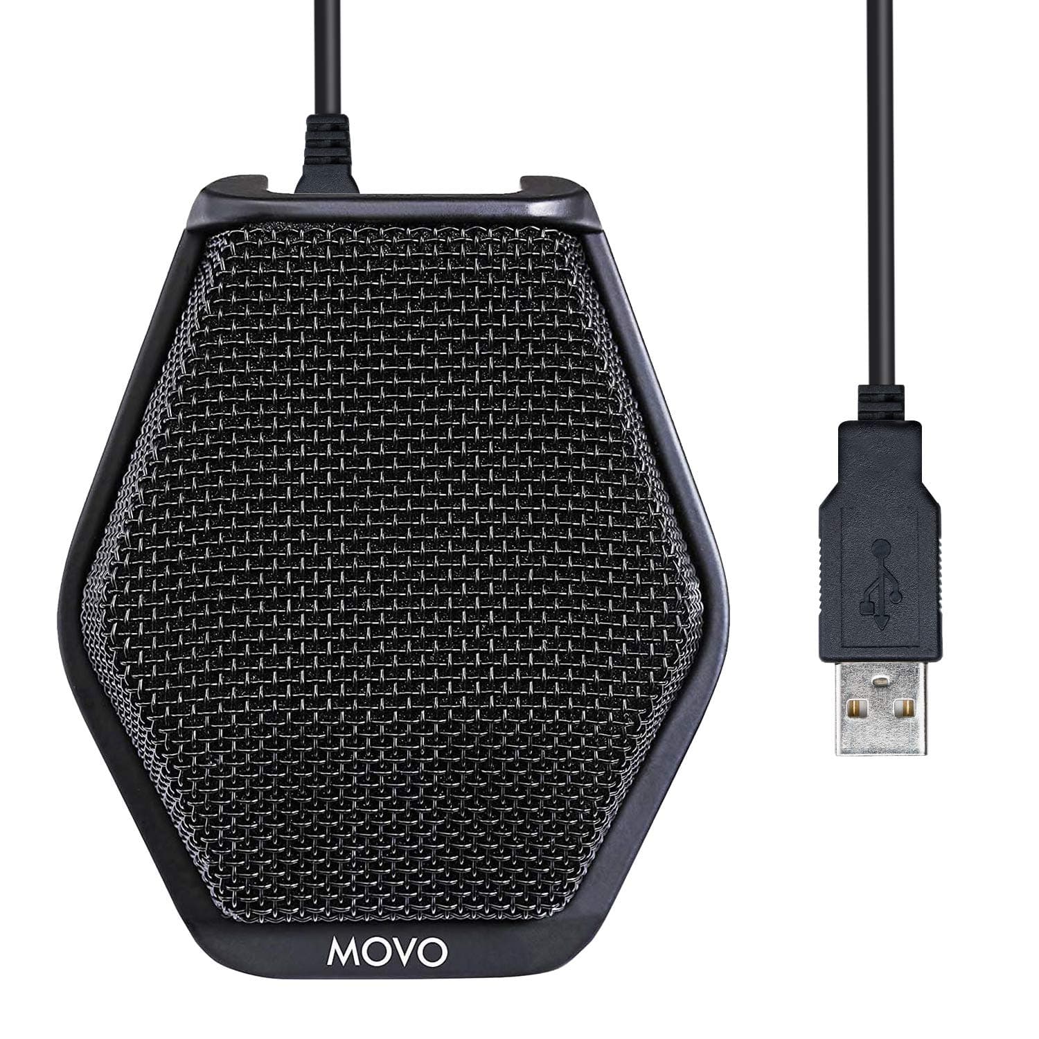 MC1000 Conference USB Microphone for Computer Desktop and Laptop with 180° / 20' Long Pick up Range Compatible with Windows and Mac for Dictation, Recording, YouTube, Conference Call, Skype
