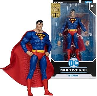 McFarlane Toys DC Multiverse Action Figure Superman (Action Comics) (Gold Label) 18 cm